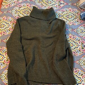 a new day Dark Green Turtleneck Sweater
